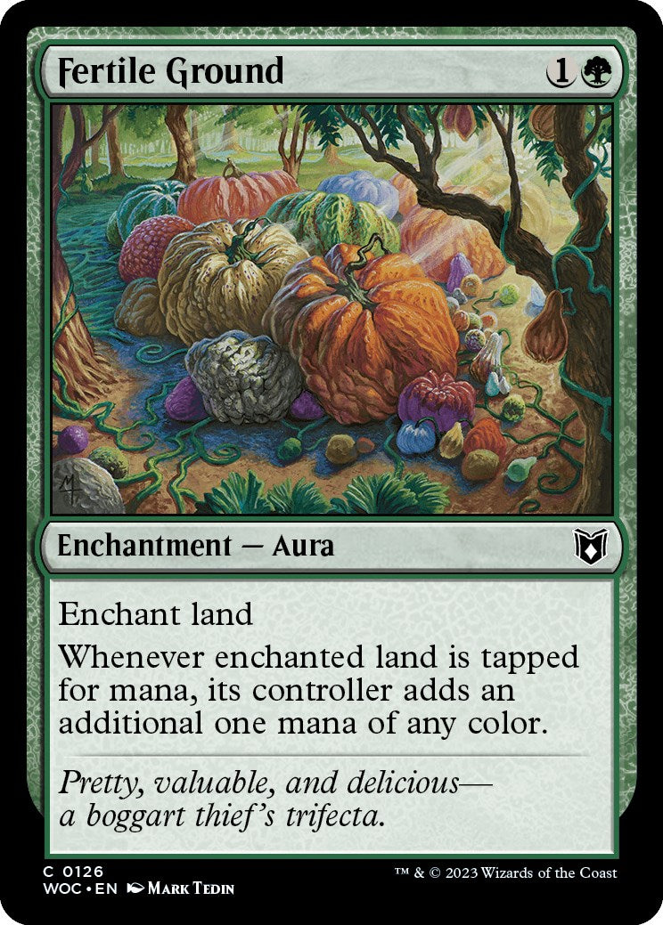 Fertile Ground [Wilds of Eldraine Commander] | Pegasus Games WI