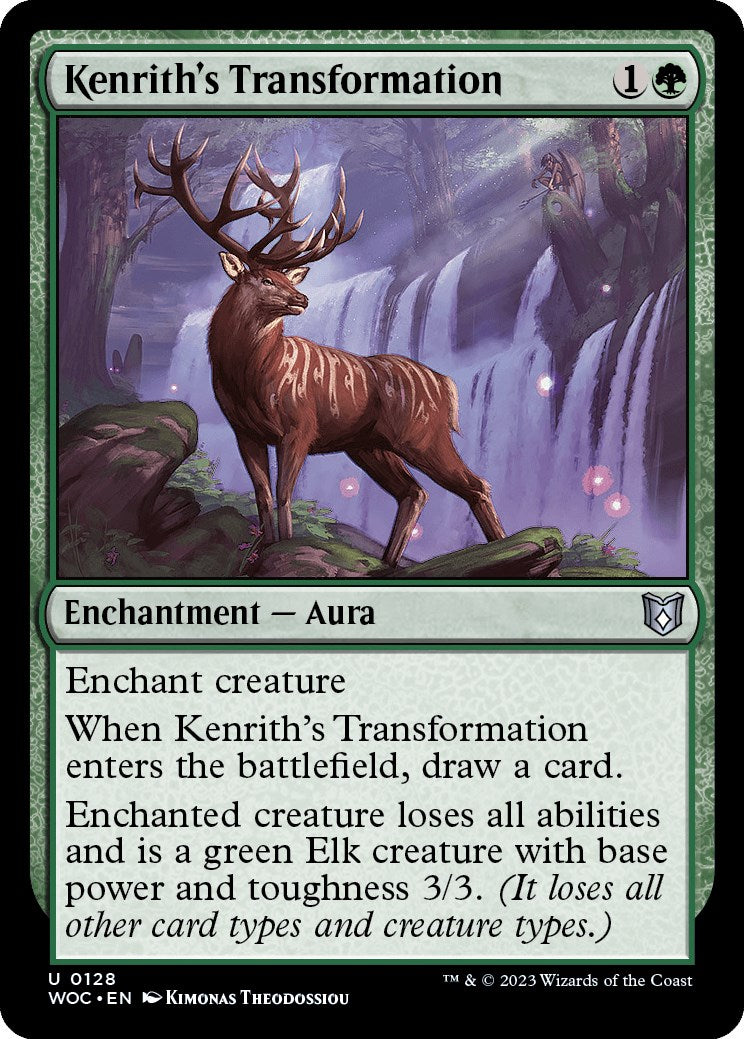 Kenrith's Transformation [Wilds of Eldraine Commander] | Pegasus Games WI