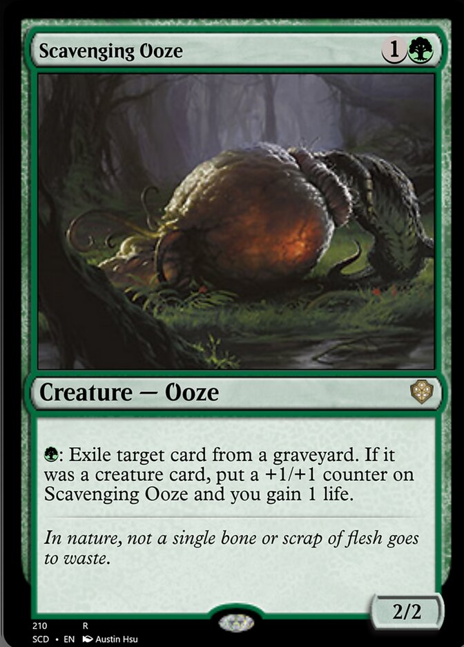 Scavenging Ooze [Starter Commander Decks] | Pegasus Games WI