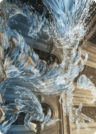 Splashy Spellcaster Art Card [Wilds of Eldraine Art Series] | Pegasus Games WI