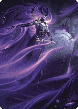 Ashiok, Wicked Manipulator Art Card (10/81) [Wilds of Eldraine Art Series] | Pegasus Games WI