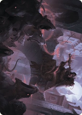 Gnawing Crescendo Art Card [Wilds of Eldraine Art Series] | Pegasus Games WI