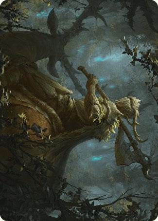 Verdant Outrider Art Card [Wilds of Eldraine Art Series] | Pegasus Games WI