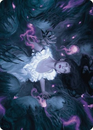 Neva, Stalked by Nightmares Art Card [Wilds of Eldraine Art Series] | Pegasus Games WI