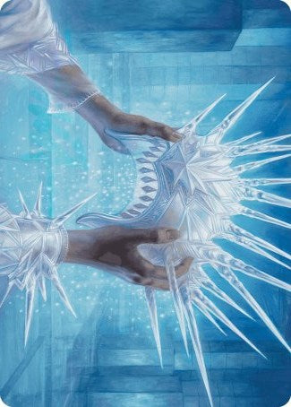 Hylda's Crown of Winter Art Card [Wilds of Eldraine Art Series] | Pegasus Games WI