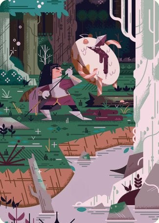 Stab Wound Art Card [Wilds of Eldraine Art Series] | Pegasus Games WI