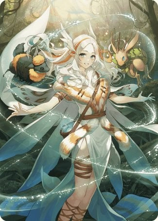 Greater Auramancy Anime Art Card [Wilds of Eldraine Art Series] | Pegasus Games WI