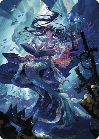 Rhystic Study Art Card [Wilds of Eldraine Art Series] | Pegasus Games WI