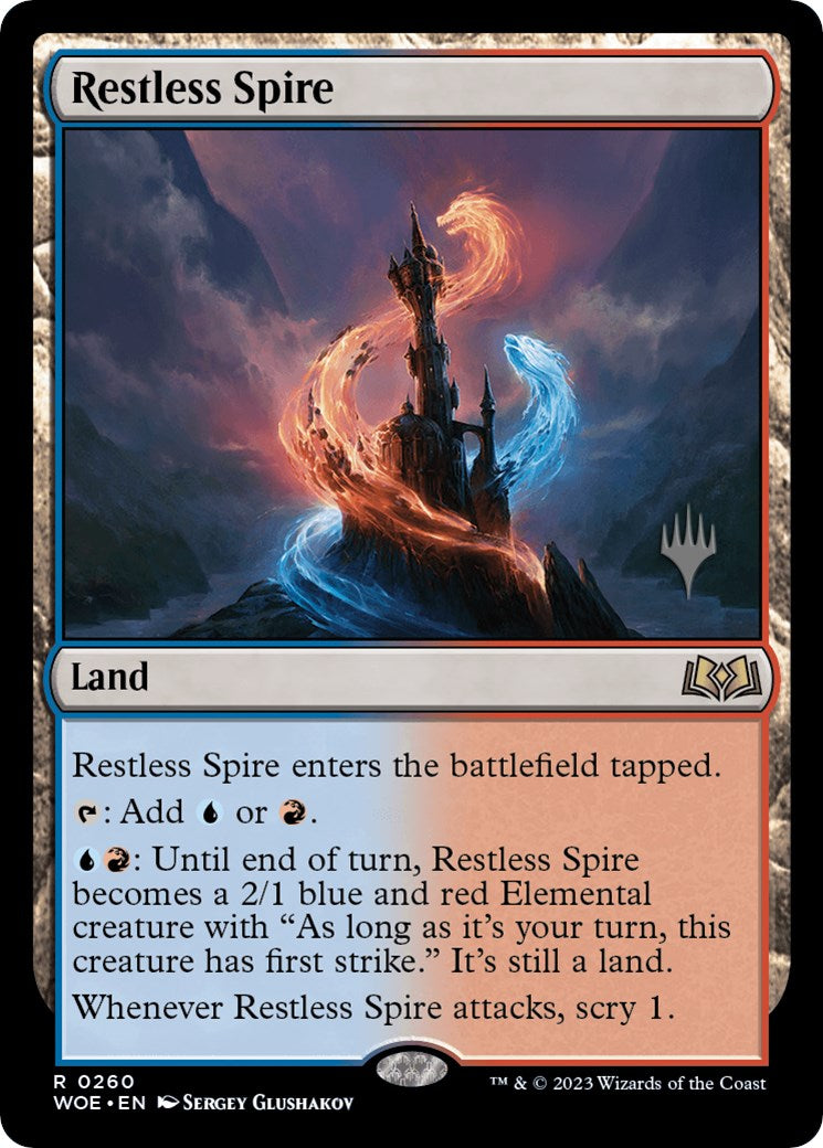 Restless Spire (Promo Pack) [Wilds of Eldraine Promos] | Pegasus Games WI