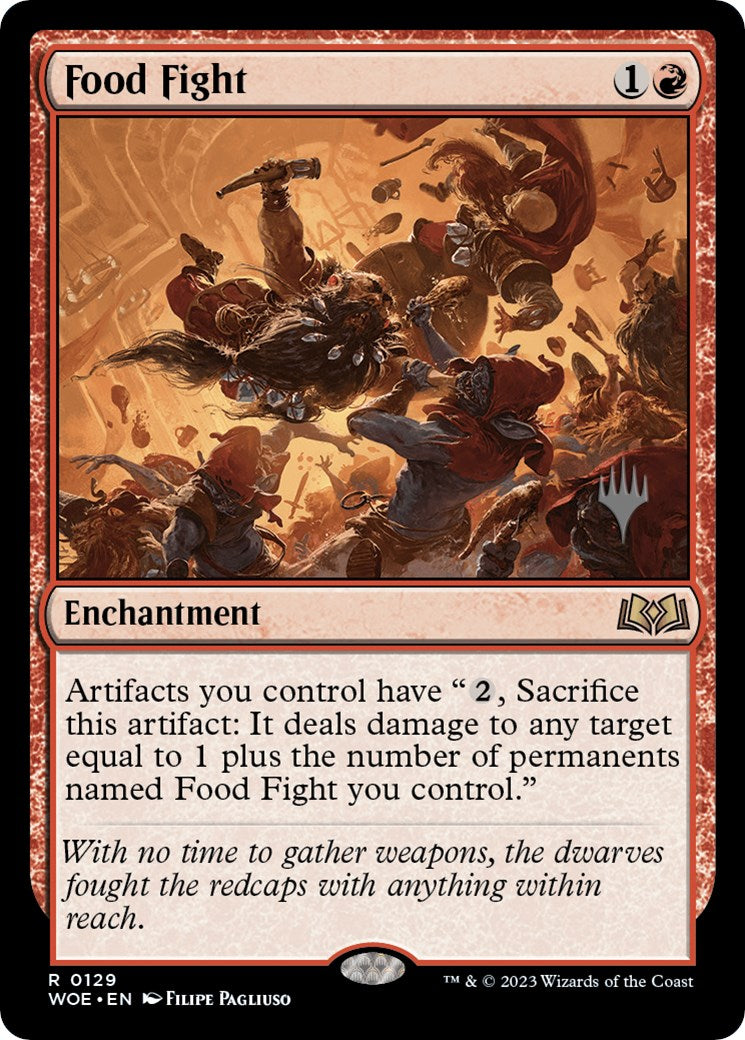 Food Fight (Promo Pack) [Wilds of Eldraine Promos] | Pegasus Games WI