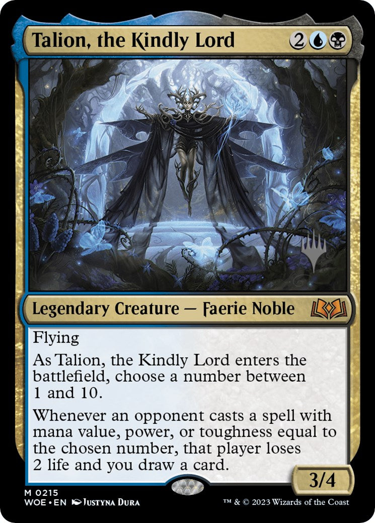 Talion, the Kindly Lord (Promo Pack) [Wilds of Eldraine Promos] | Pegasus Games WI