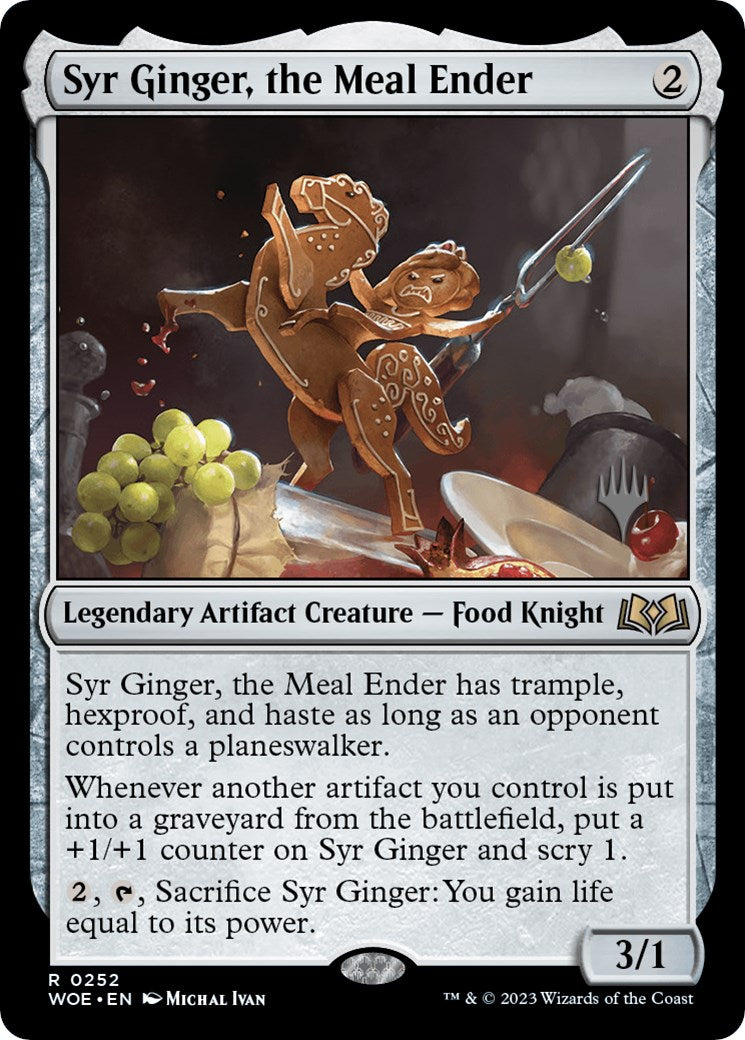 Syr Ginger, the Meal Ender (Promo Pack) [Wilds of Eldraine Promos] | Pegasus Games WI