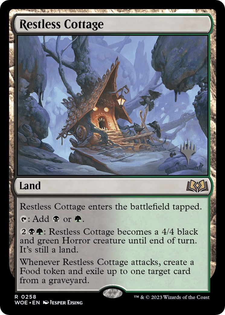 Restless Cottage (Promo Pack) [Wilds of Eldraine Promos] | Pegasus Games WI
