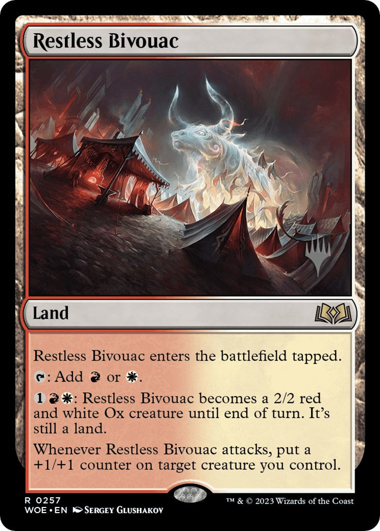 Restless Bivouac (Promo Pack) [Wilds of Eldraine Promos] | Pegasus Games WI