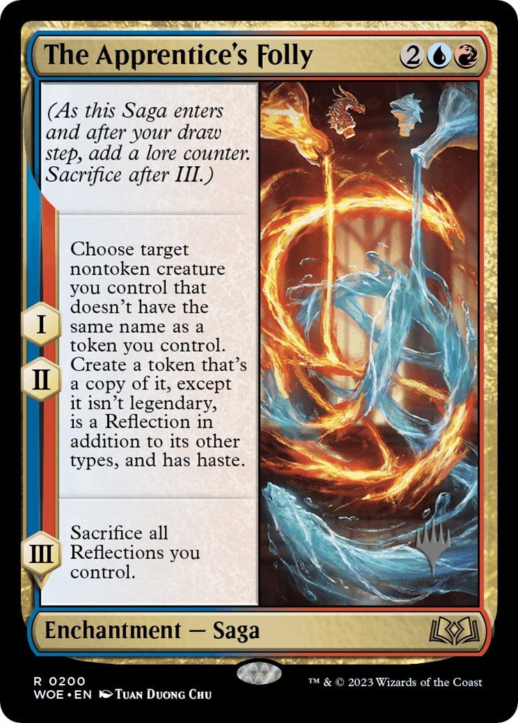The Apprentice's Folly (Promo Pack) [Wilds of Eldraine Promos] | Pegasus Games WI