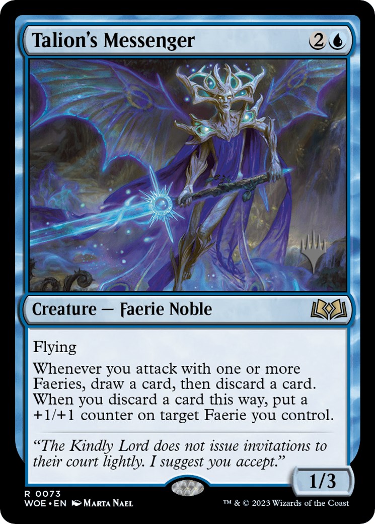 Talion's Messenger (Promo Pack) [Wilds of Eldraine Promos] | Pegasus Games WI