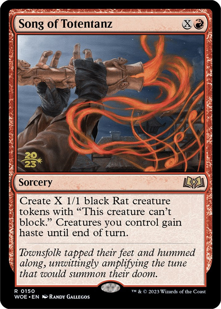 Song of Totentanz [Wilds of Eldraine Prerelease Promos] | Pegasus Games WI