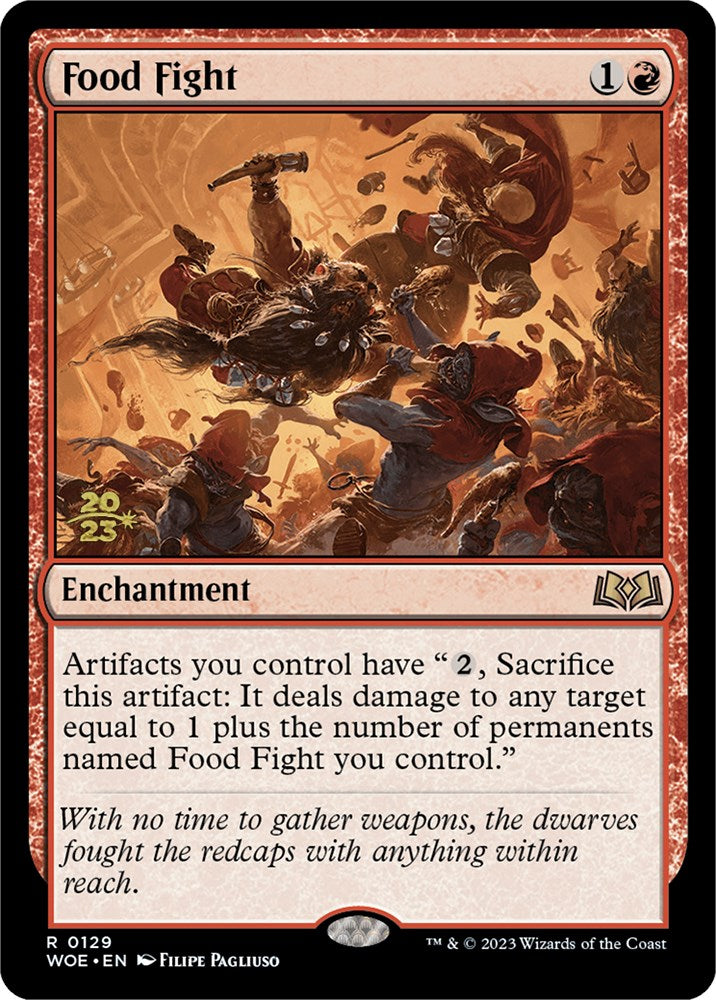 Food Fight [Wilds of Eldraine Prerelease Promos] | Pegasus Games WI