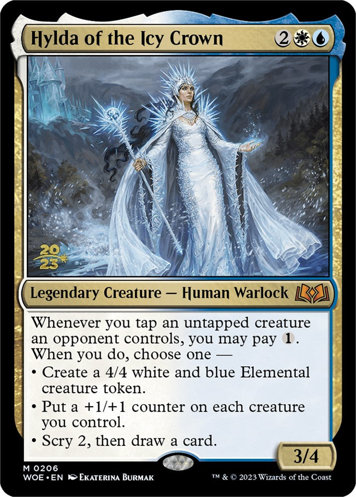Hylda of the Icy Crown [Wilds of Eldraine Prerelease Promos] | Pegasus Games WI