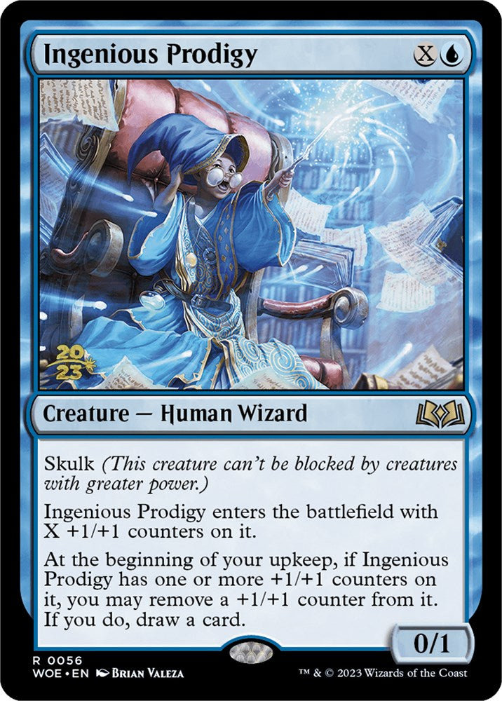 Ingenious Prodigy [Wilds of Eldraine Prerelease Promos] | Pegasus Games WI