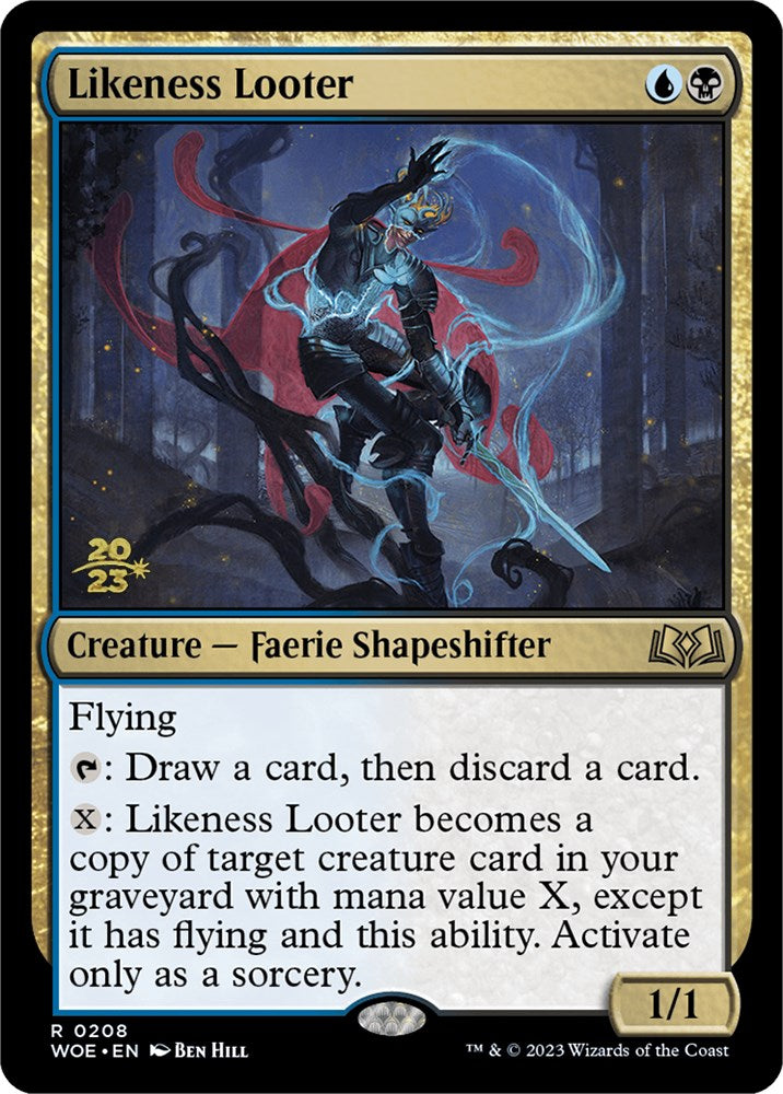 Likeness Looter [Wilds of Eldraine Prerelease Promos] | Pegasus Games WI