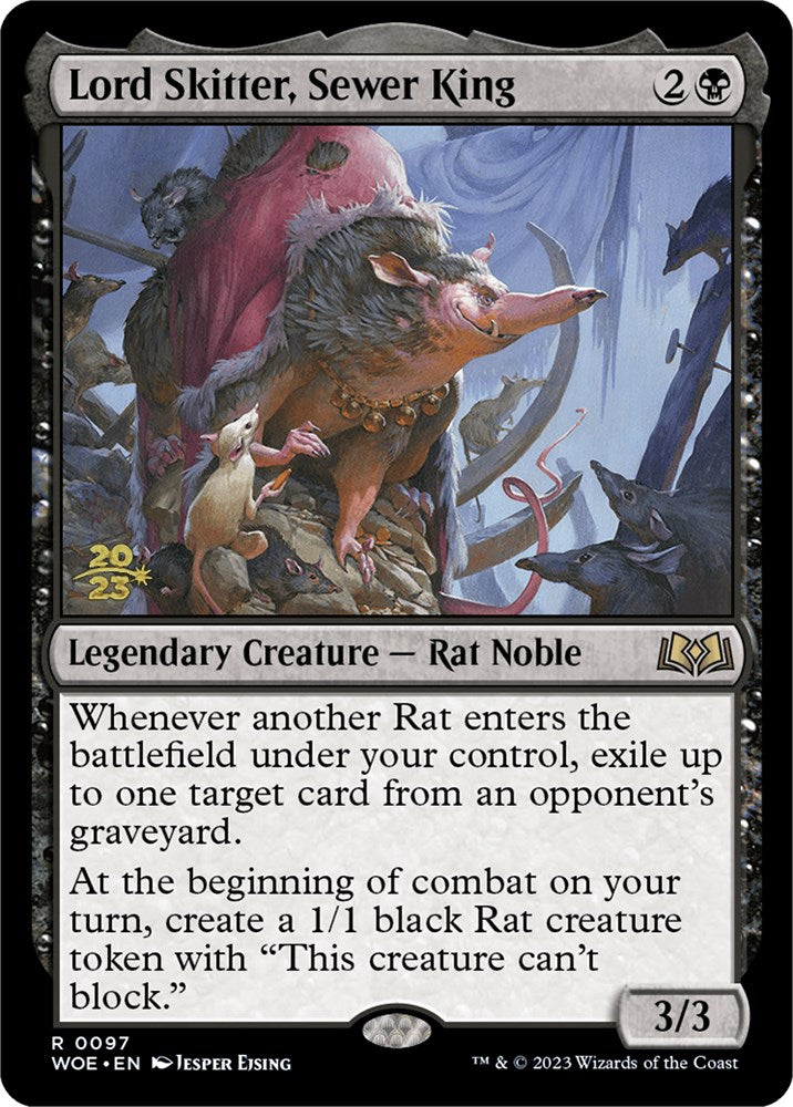 Lord Skitter, Sewer King [Wilds of Eldraine Prerelease Promos] | Pegasus Games WI