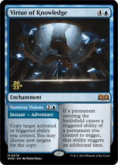 Virtue of Knowledge // Vantress Visions [Wilds of Eldraine Prerelease Promos] | Pegasus Games WI