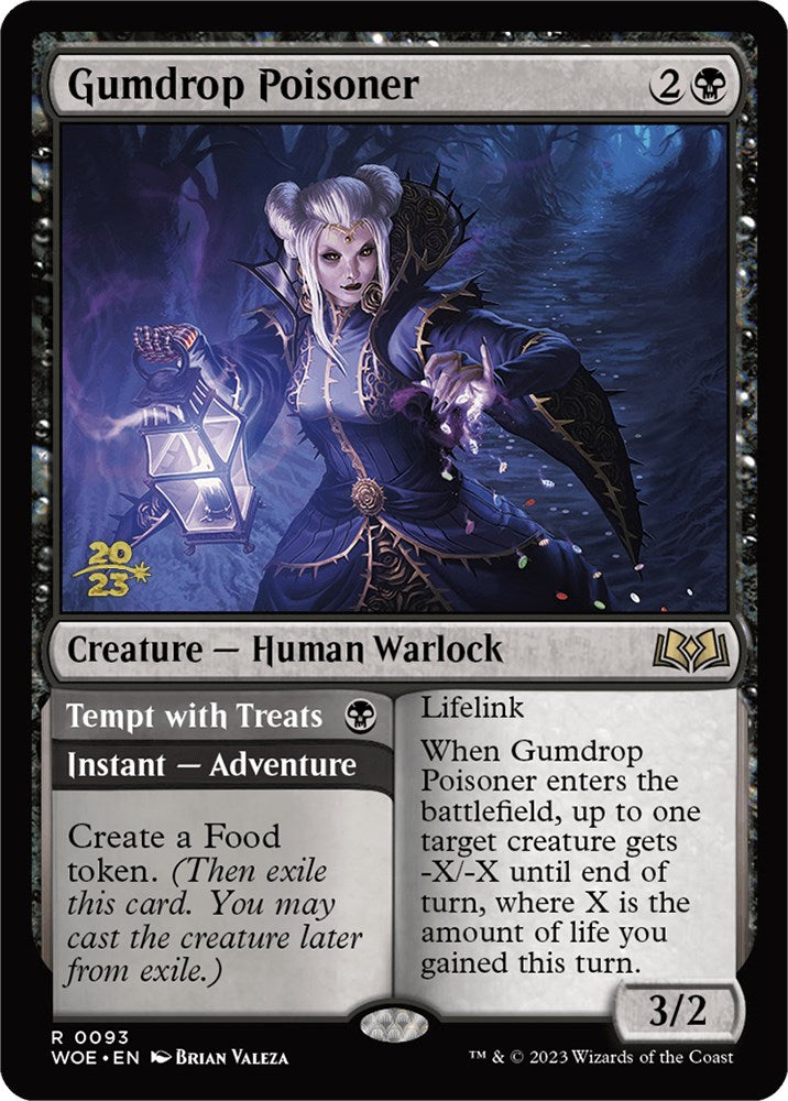 Gumdrop Poisoner // Tempt with Treats [Wilds of Eldraine Prerelease Promos] | Pegasus Games WI