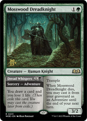 Mosswood Dreadknight // Dread Whispers (Promo Pack) [Wilds of Eldraine Promos] | Pegasus Games WI
