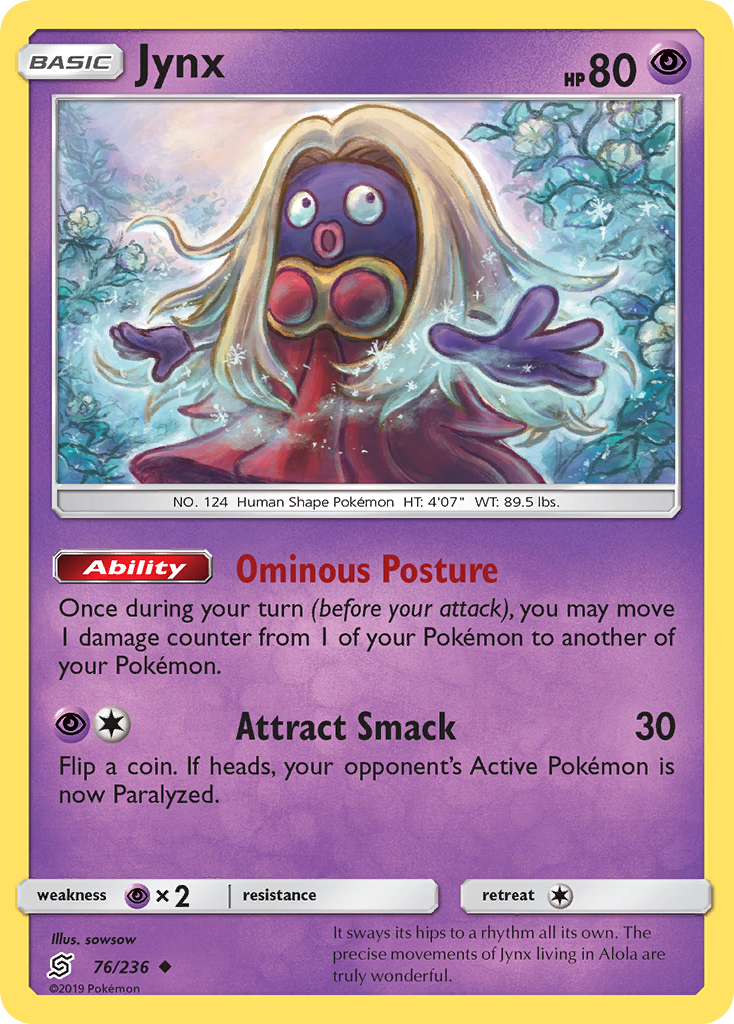 Jynx (76/236) [Sun & Moon: Unified Minds] | Pegasus Games WI