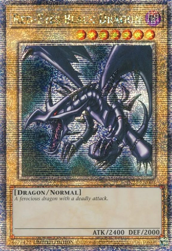 Red-Eyes Black Dragon [TN23-EN003] Quarter Century Secret Rare | Pegasus Games WI