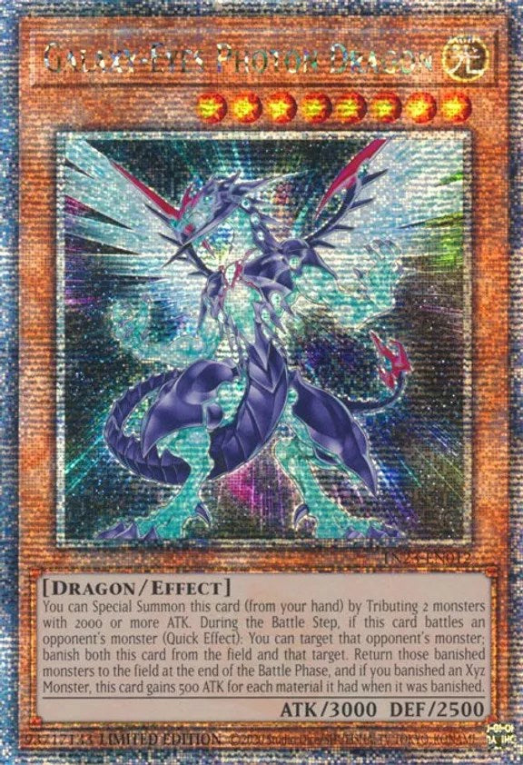 Galaxy-Eyes Photon Dragon [TN23-EN012] Quarter Century Secret Rare | Pegasus Games WI