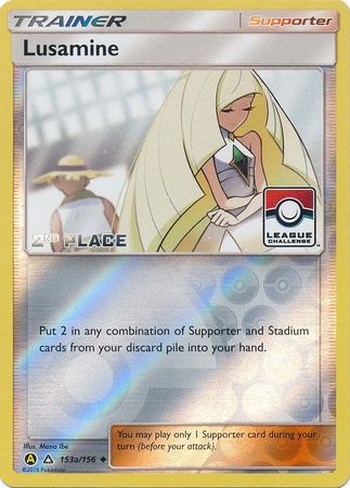 Lusamine (153a/156) (League Challenge Alt Art 2nd Place) [Sun & Moon: Ultra Prism] | Pegasus Games WI