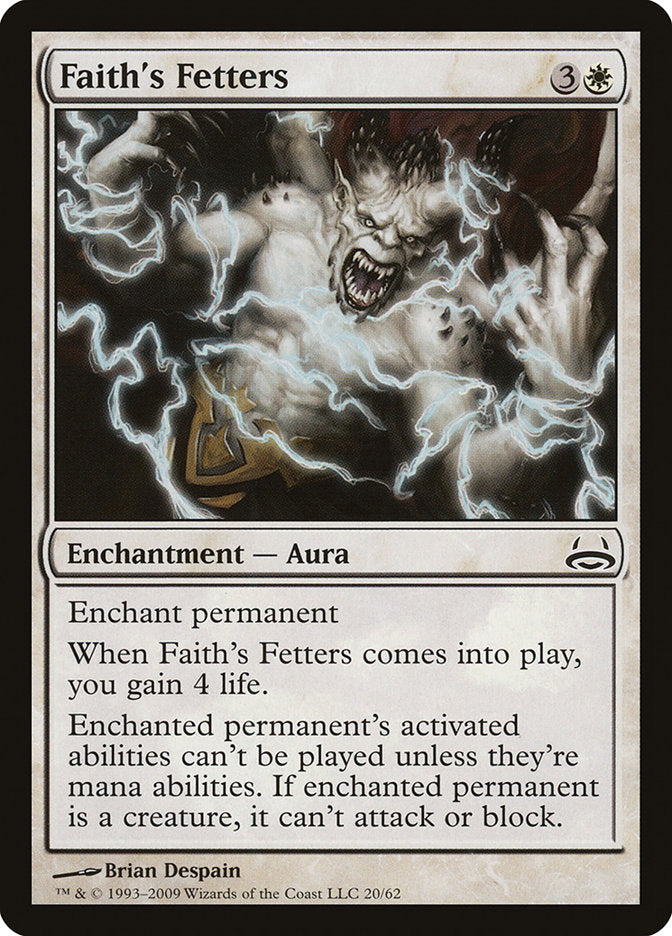 Faith's Fetters [Duel Decks: Divine vs. Demonic] | Pegasus Games WI