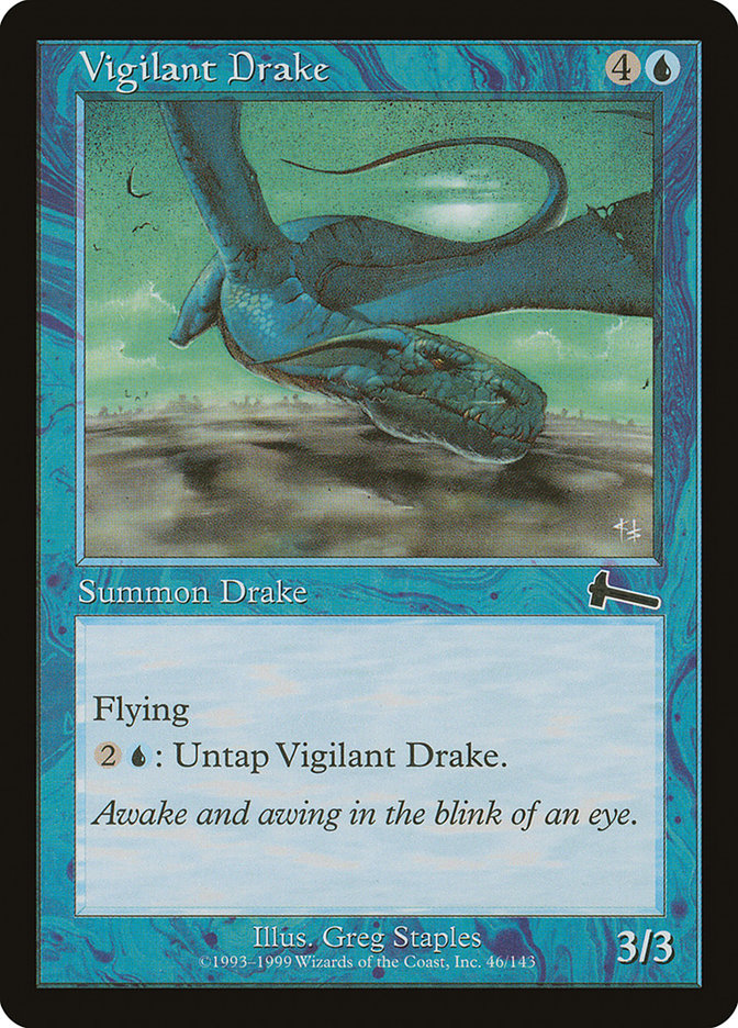 Vigilant Drake [Urza's Legacy] | Pegasus Games WI