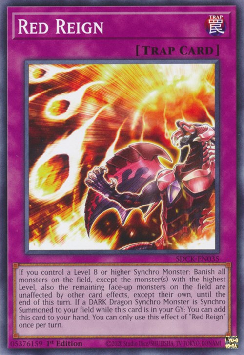 Red Reign [SDCK-EN035] Common | Pegasus Games WI