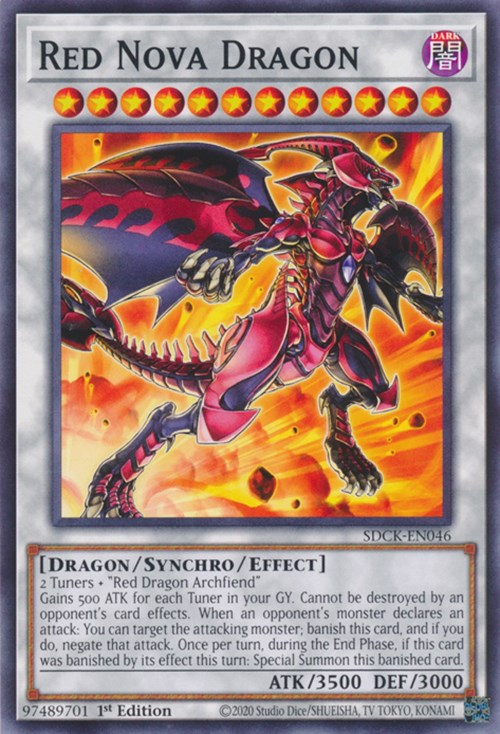 Red Nova Dragon [SDCK-EN046] Common | Pegasus Games WI