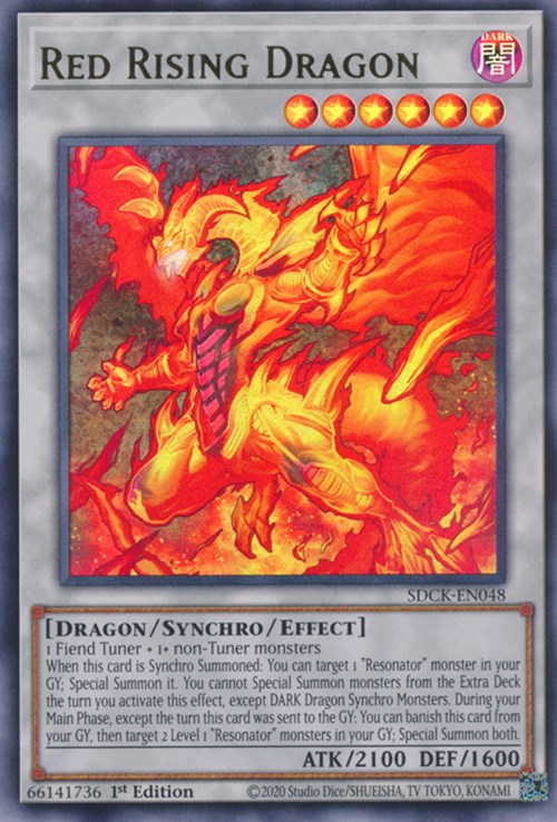 Red Rising Dragon [SDCK-EN048] Ultra Rare | Pegasus Games WI