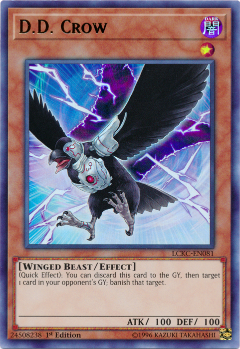 D.D. Crow [LCKC-EN081] Ultra Rare | Pegasus Games WI