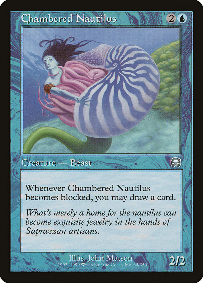 Chambered Nautilus [Mercadian Masques] | Pegasus Games WI