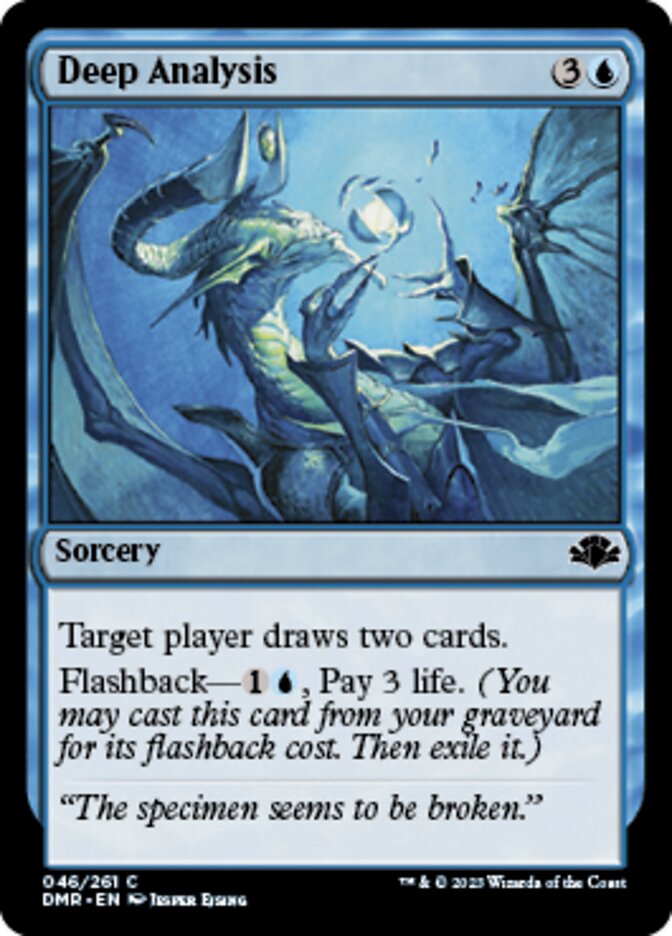 Deep Analysis [Dominaria Remastered] | Pegasus Games WI