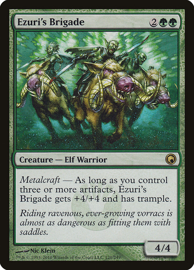 Ezuri's Brigade [Scars of Mirrodin] | Pegasus Games WI
