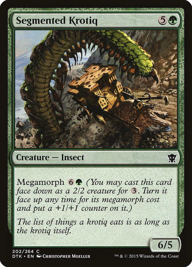 Segmented Krotiq [Dragons of Tarkir] | Pegasus Games WI