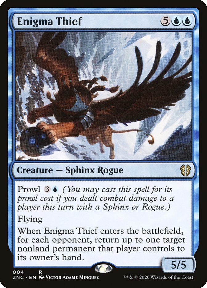 Enigma Thief [Zendikar Rising Commander] | Pegasus Games WI