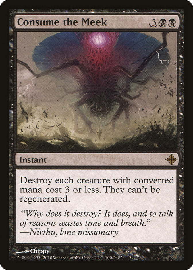 Consume the Meek [Rise of the Eldrazi] | Pegasus Games WI