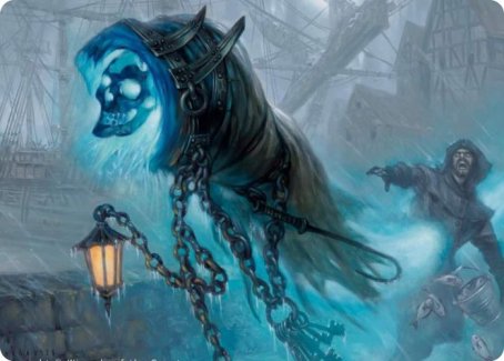 Nebelgast Intruder Art Card [Innistrad: Midnight Hunt Art Series] | Pegasus Games WI
