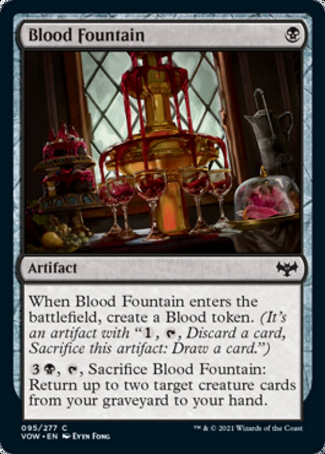 Blood Fountain [Innistrad: Crimson Vow] | Pegasus Games WI