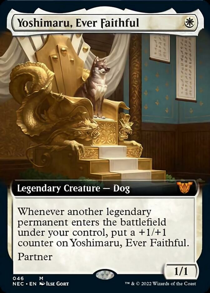 Yoshimaru, Ever Faithful (Extended Art) [Kamigawa: Neon Dynasty Commander] | Pegasus Games WI