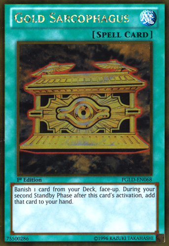 Gold Sarcophagus [PGLD-EN068] Gold Rare | Pegasus Games WI