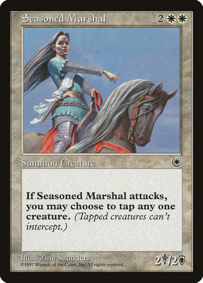 Seasoned Marshal [Portal] | Pegasus Games WI